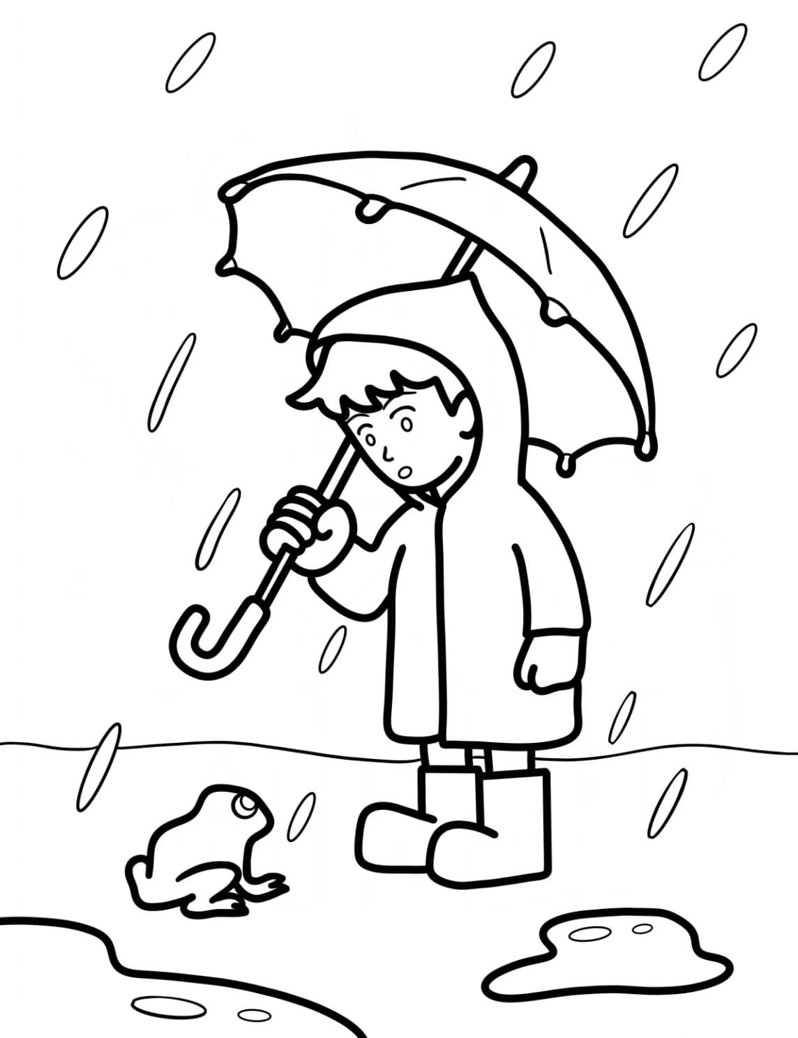 Anak kecil di Awan Hujan