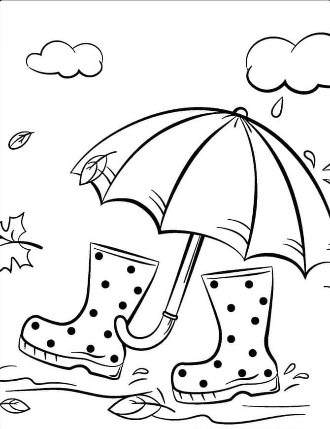 Awan hujan sederhana