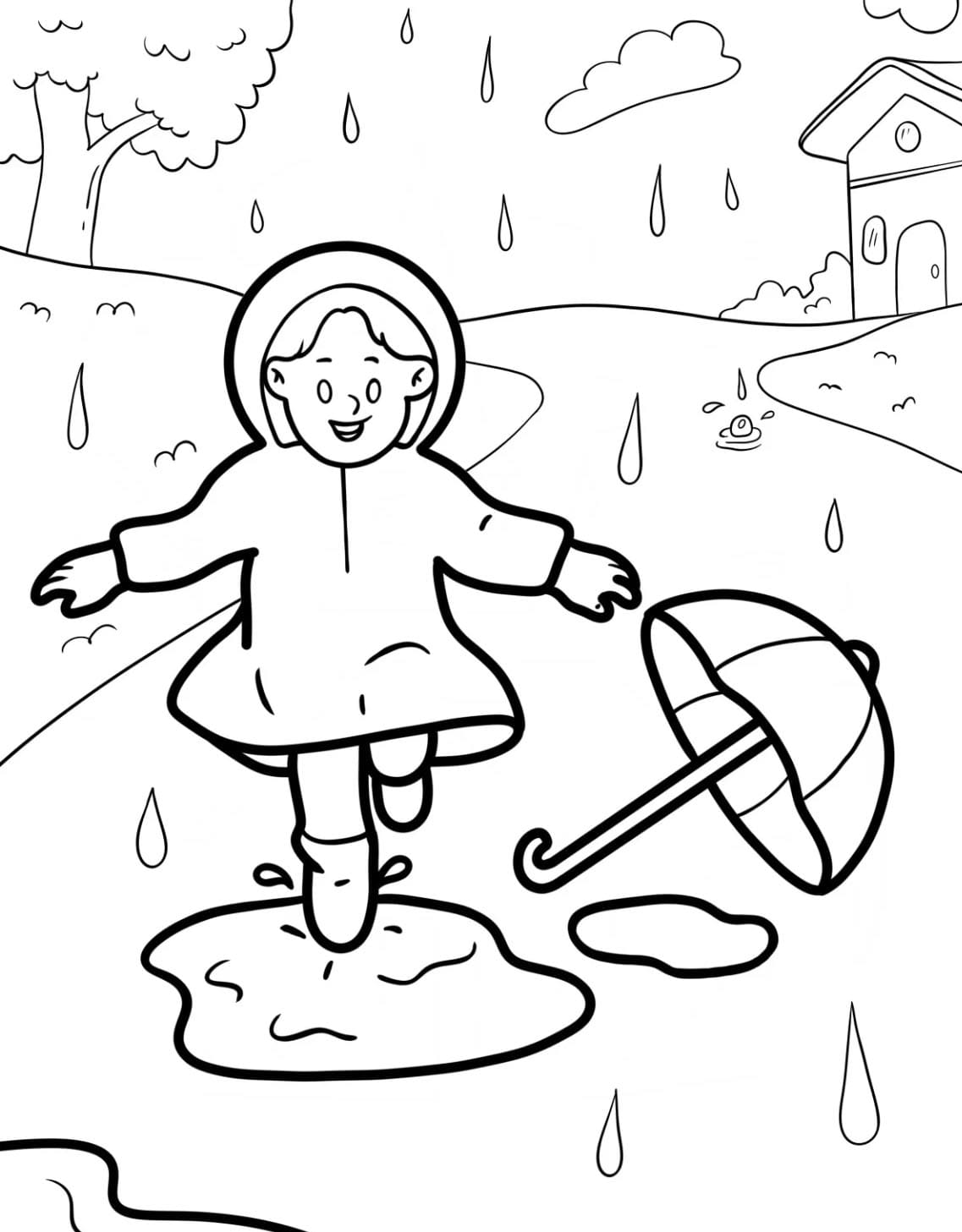 Bermain Di Tengah Hujan