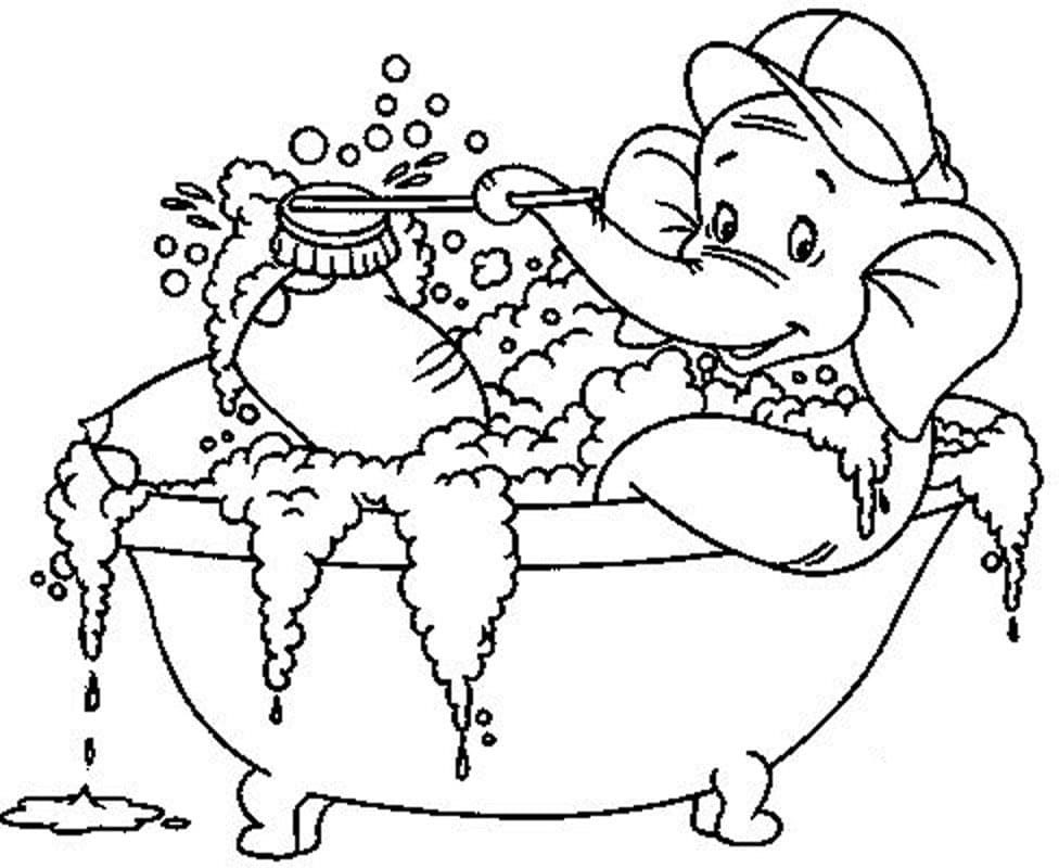 Gajah di Kamar Mandi