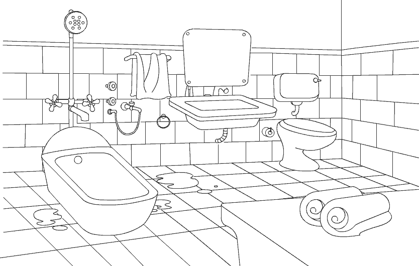 Kamar Mandi Sangat Dasar