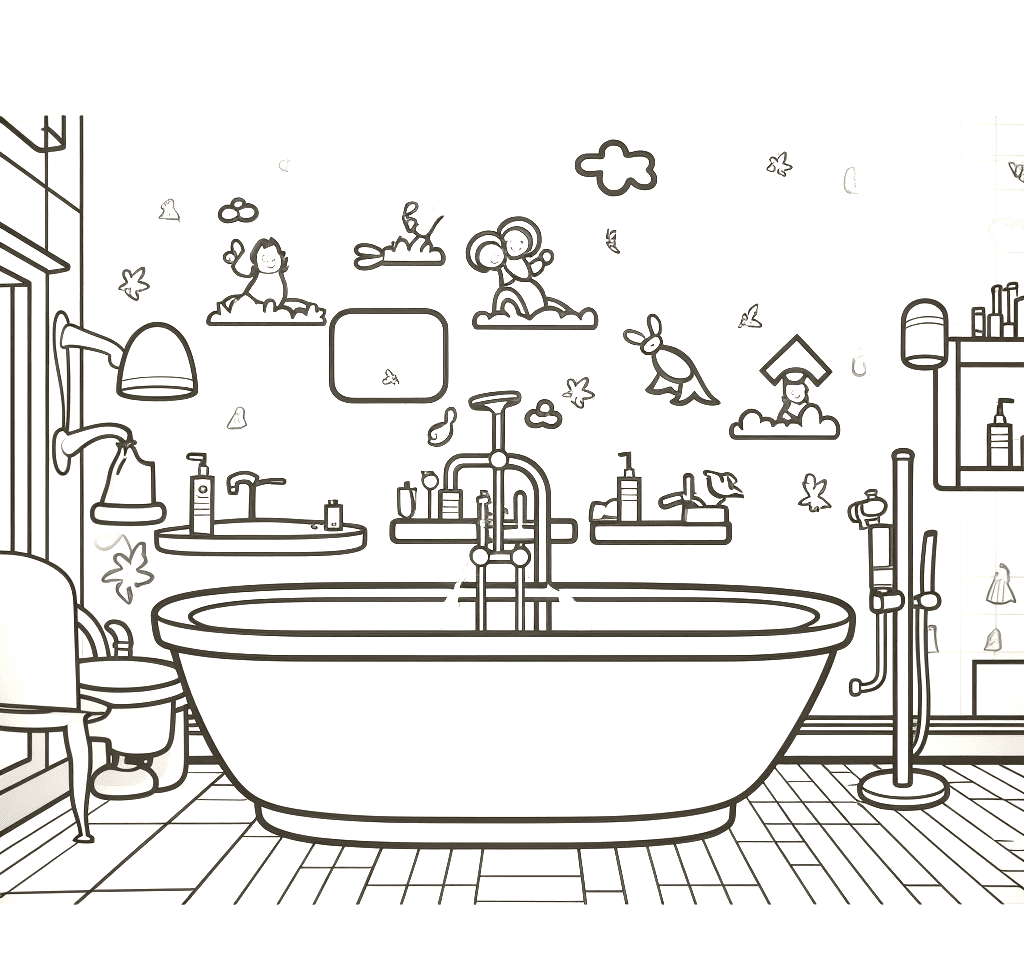 Keindahan kamar mandi