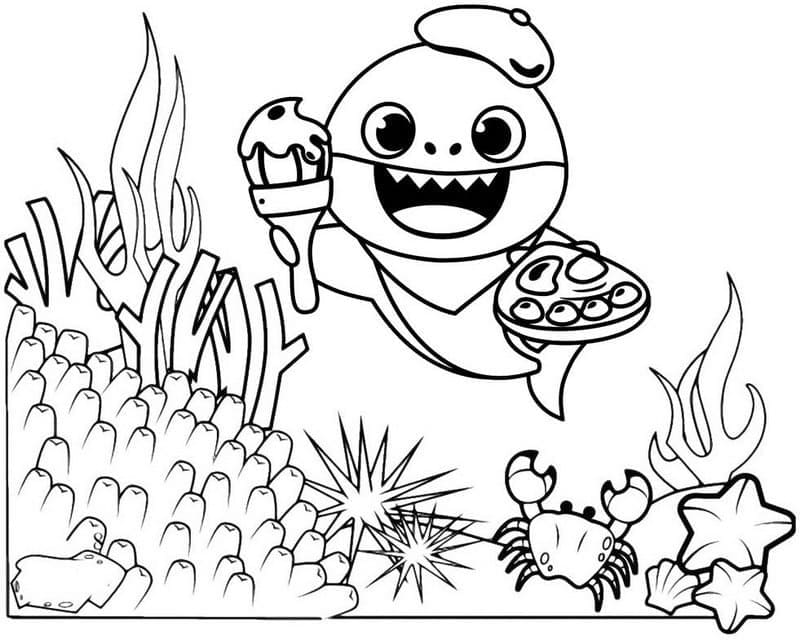 Menggemaskan Baby Shark