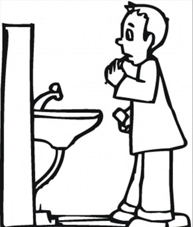 Tubuh bebas kamar mandi