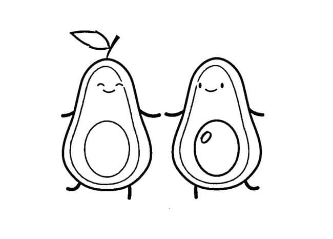 Alpukat Kecil yang Lucu