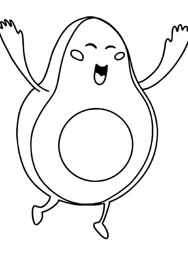 Alpukat Sangat Bahagia