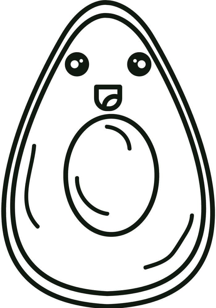 Alpukat yang menggemaskan