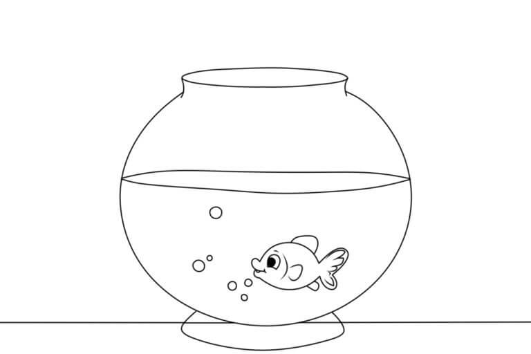 Ikan Kecil di Akuarium