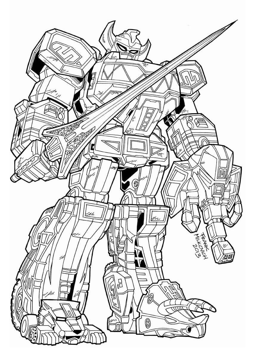 Megazord yang mengagumkan