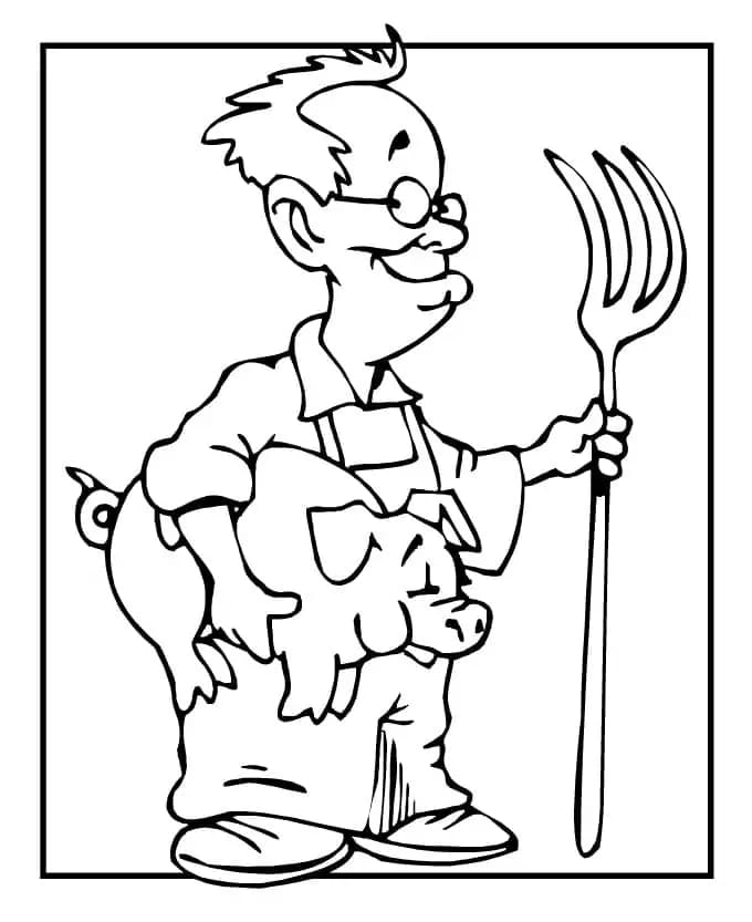 Pak Tani dan Seekor Babi