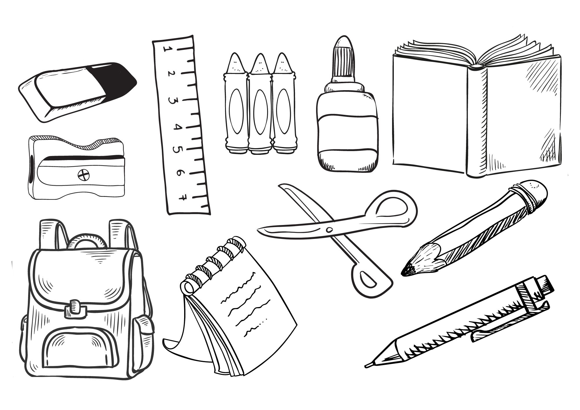 Peralatan Sekolah garis besar