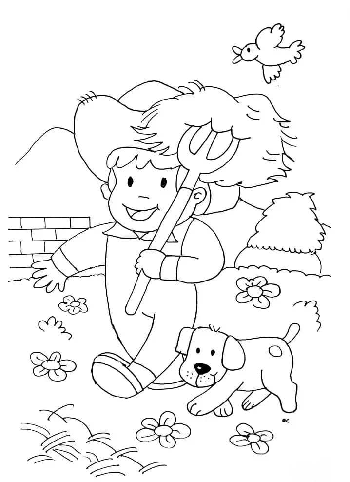 Seorang Pak Tani Kecil