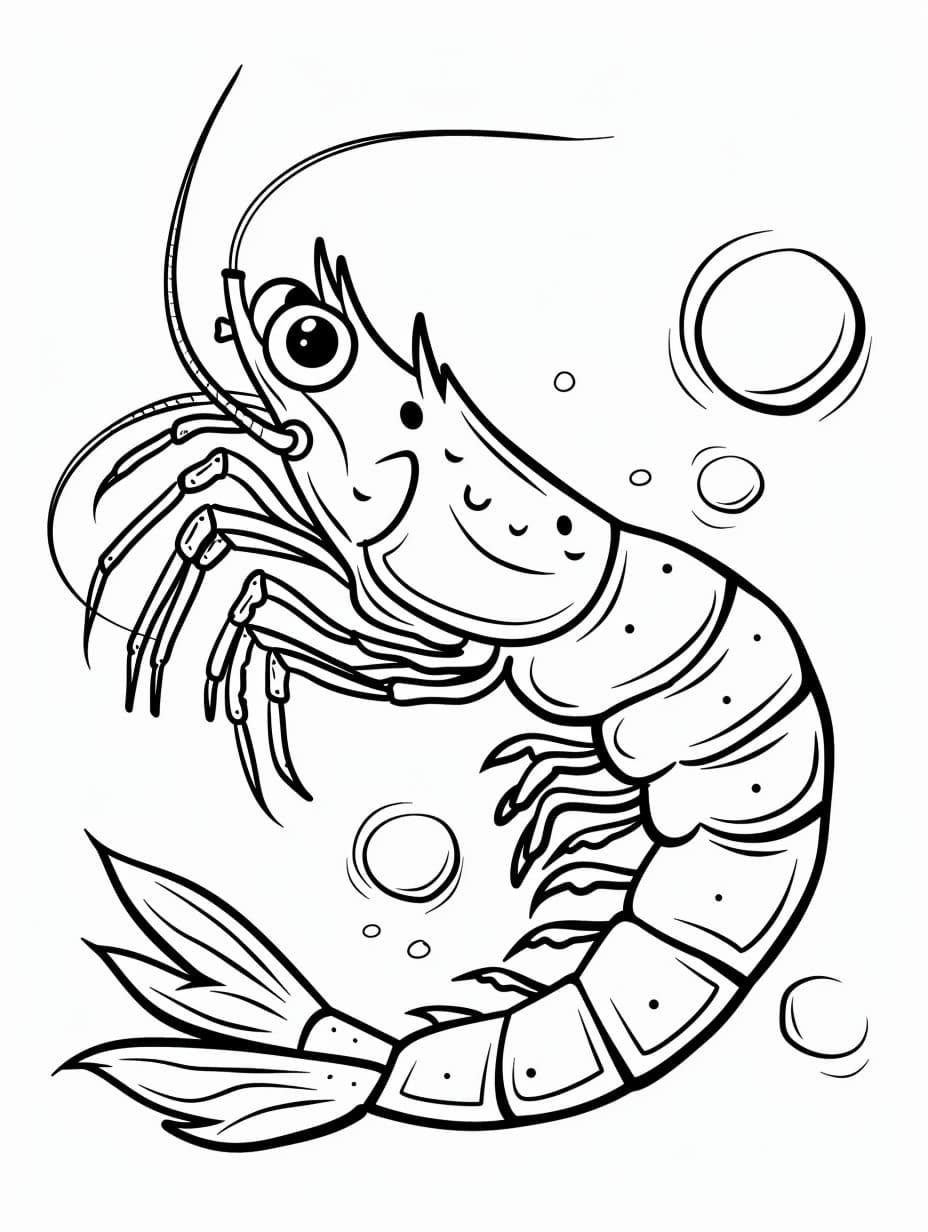 Udang gratis untuk anak-anak