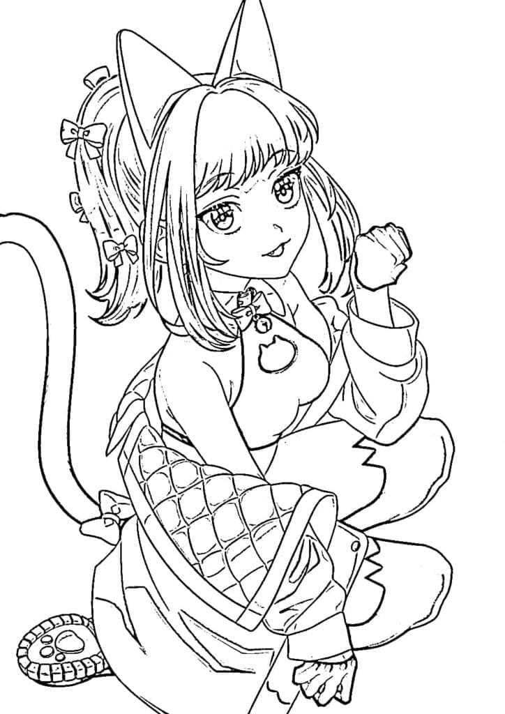 Gadis Anime yang Menawan