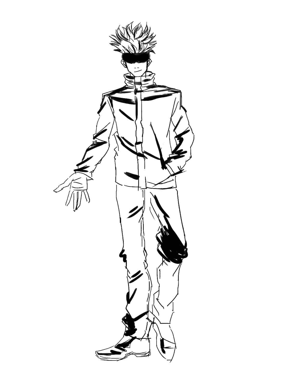 Gambar Gratis Gojo Satoru