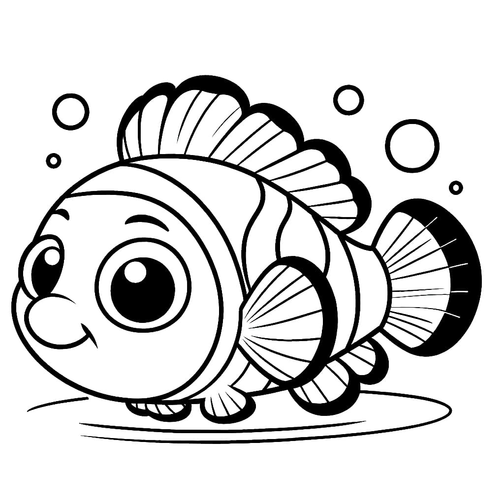 Gambar ikan badut gratis