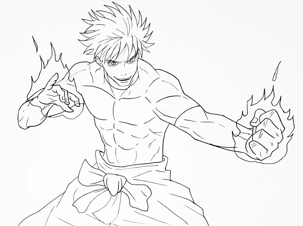 Gojo Satoru Berkelahi