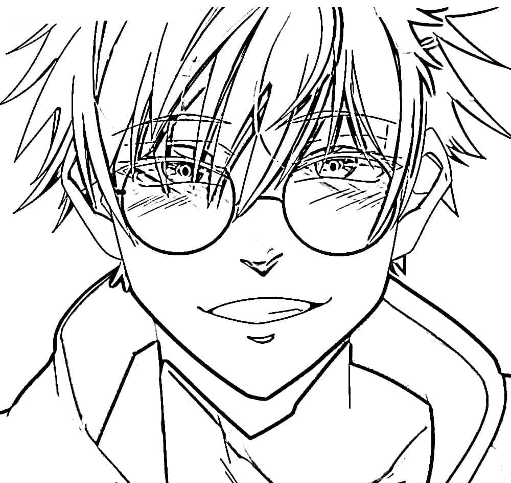 Gojo Satoru di Anime Jujutsu Kaisen