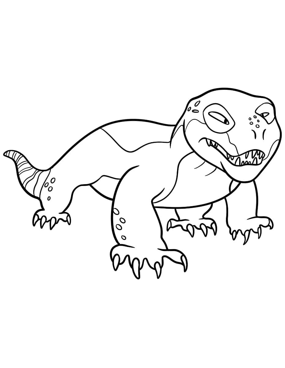 Kartun Komodo