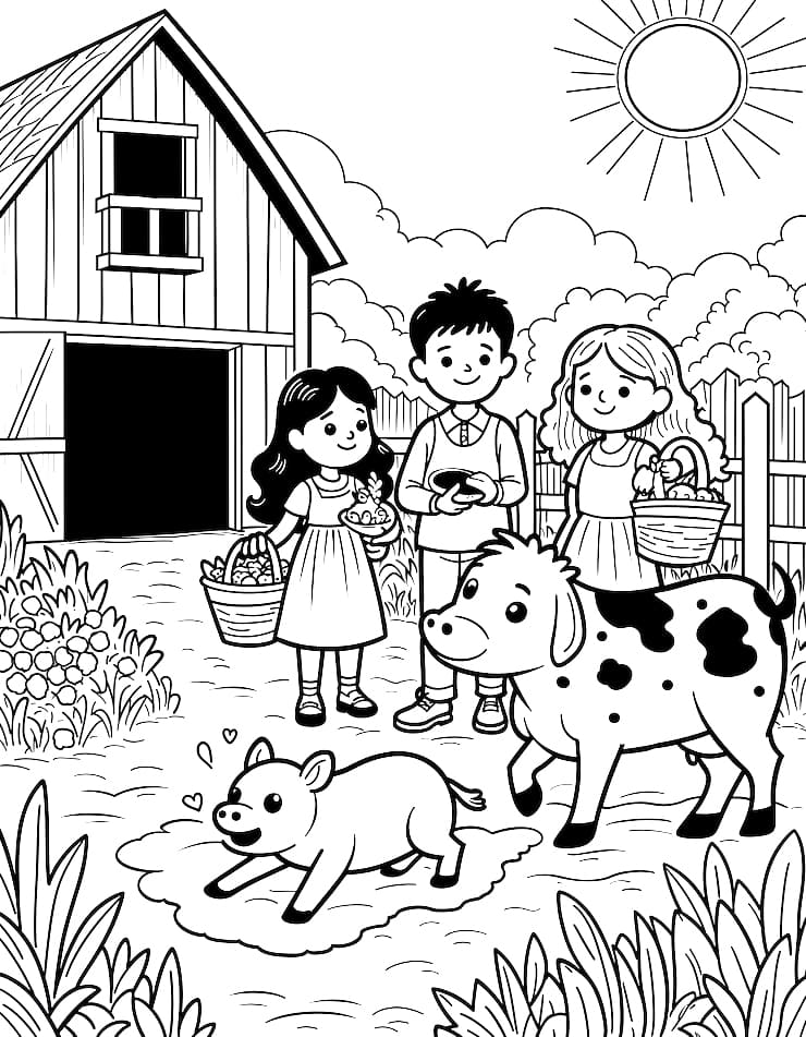 Keluarga di Pedesaan