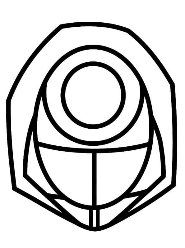 Masker Lingkaran Squid Game