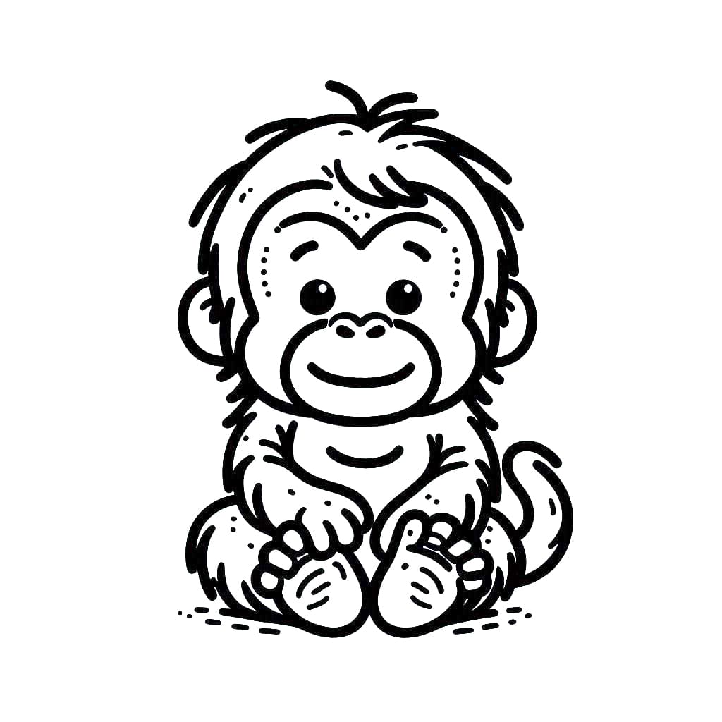 Orangutan untuk anak-anak