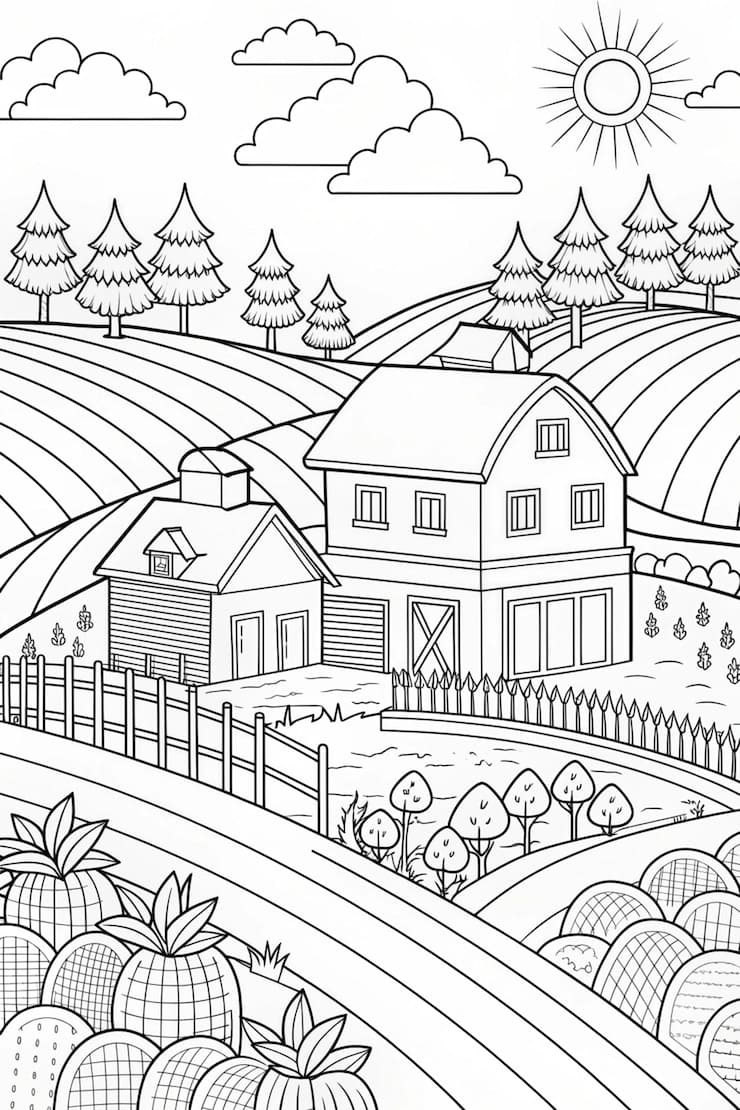 Pedesaan cetak gratis