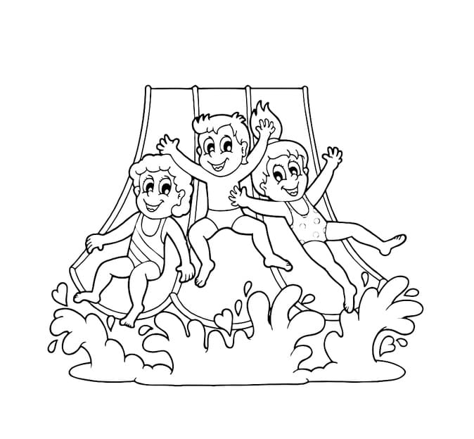 Perosotan air untuk anak-anak