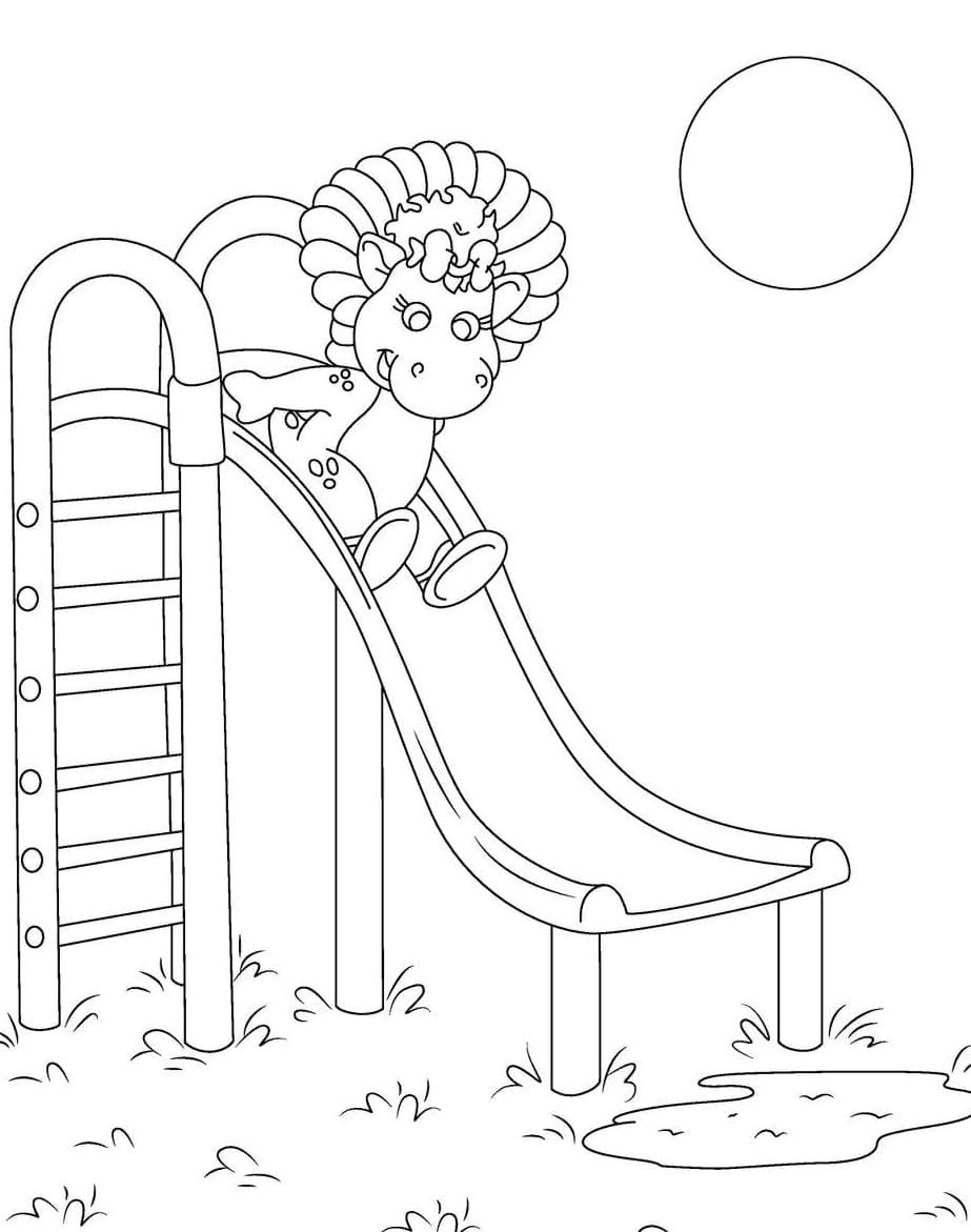 Perosotan bermain kuda