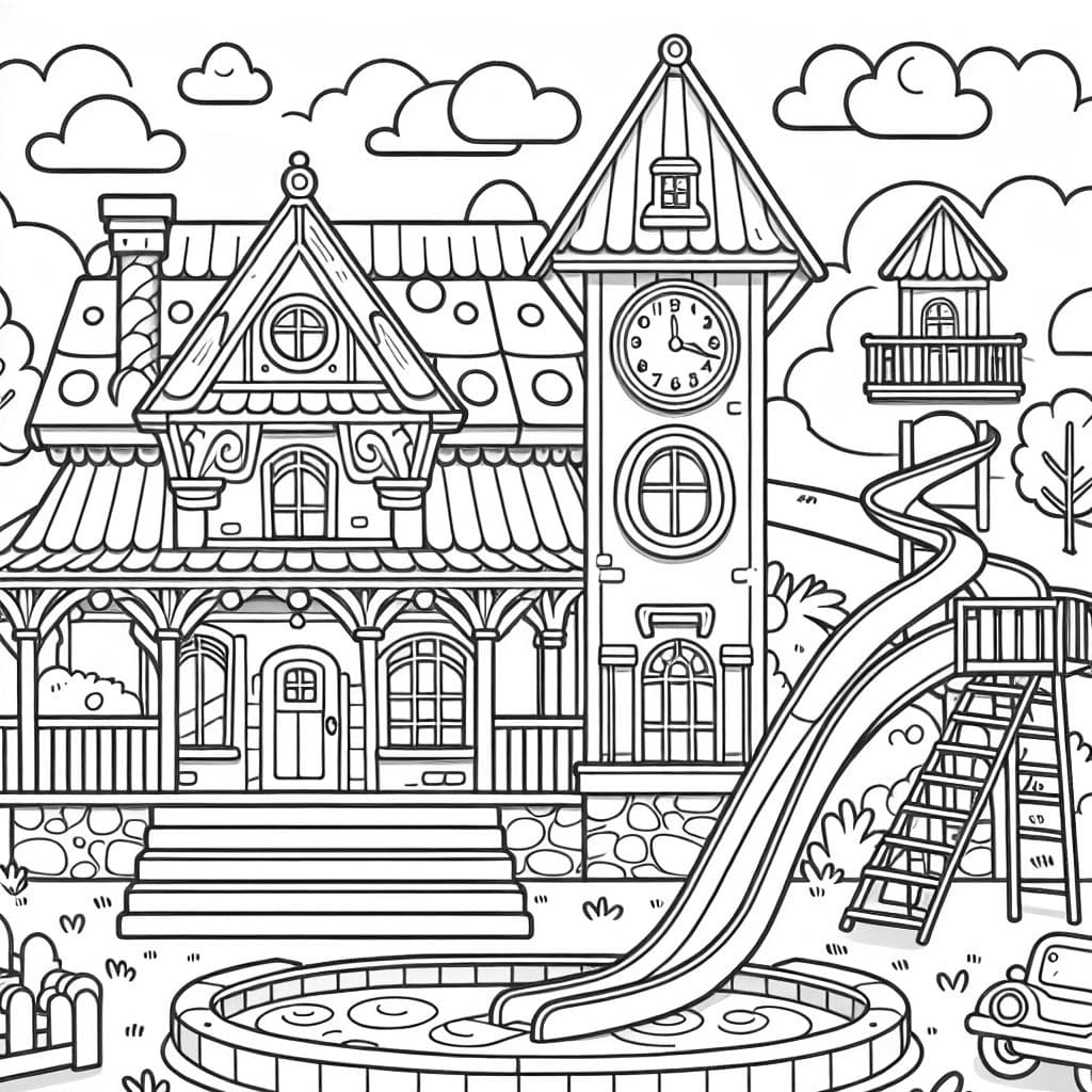 Perosotan di taman bermain