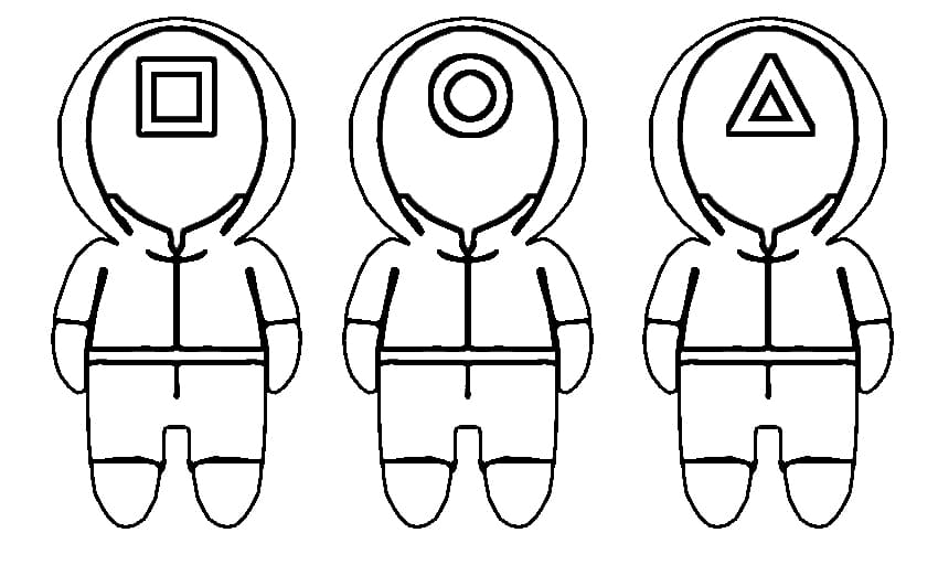 Squid Game Prajurit untuk Anak-anak