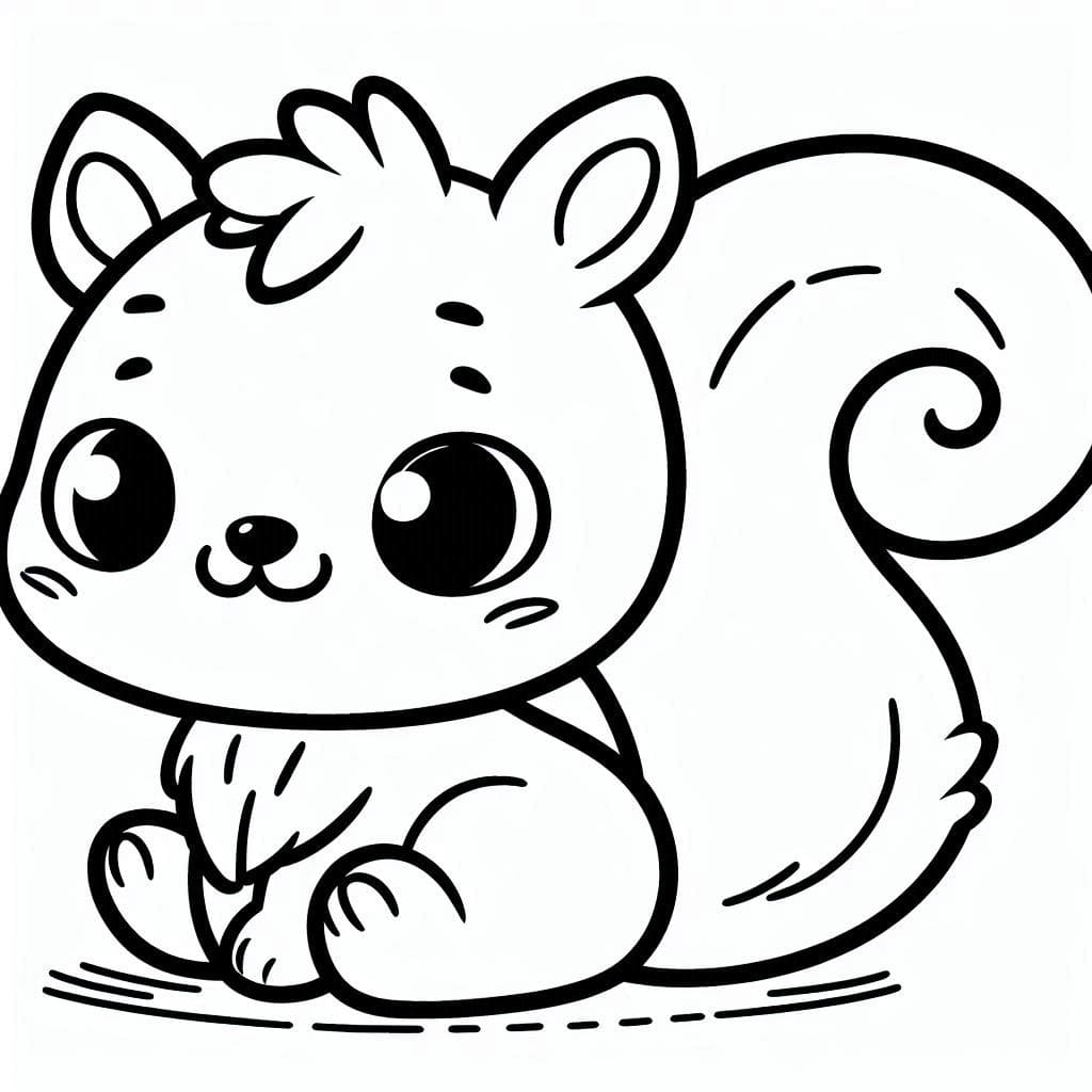 Anak laki-laki lucu Tupai