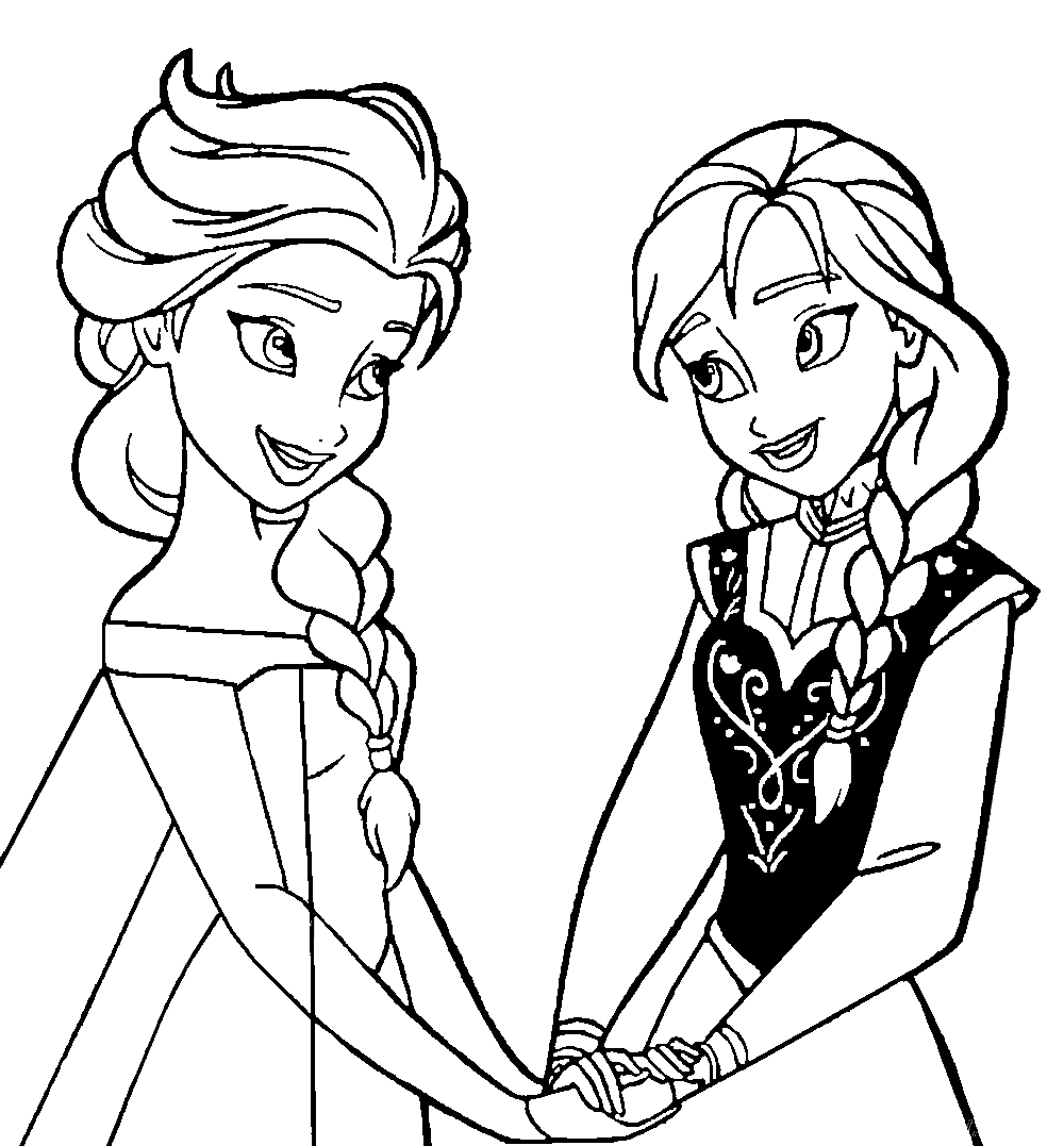 Anna dan Elsa Beku