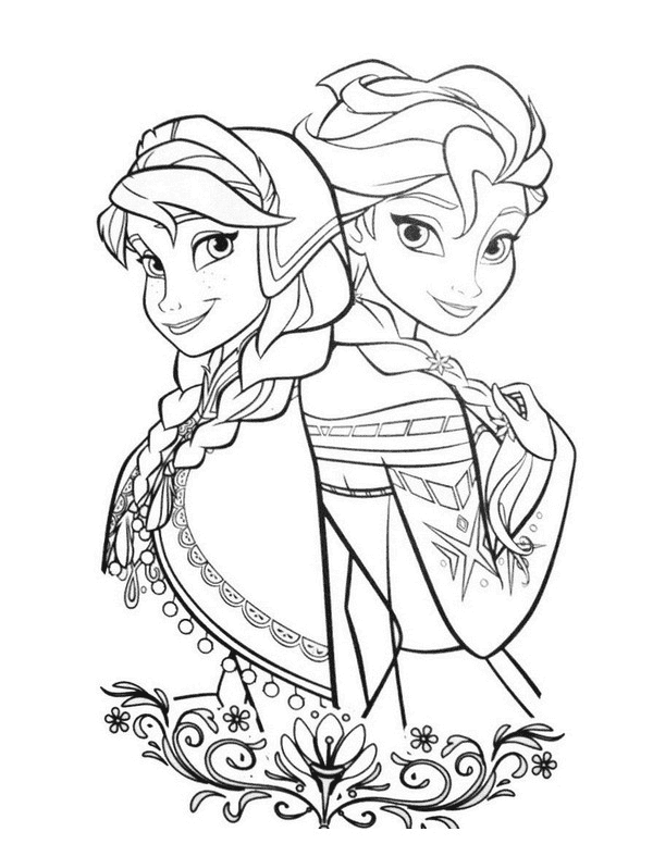 Anna dan Elsa dari Disney Frozen