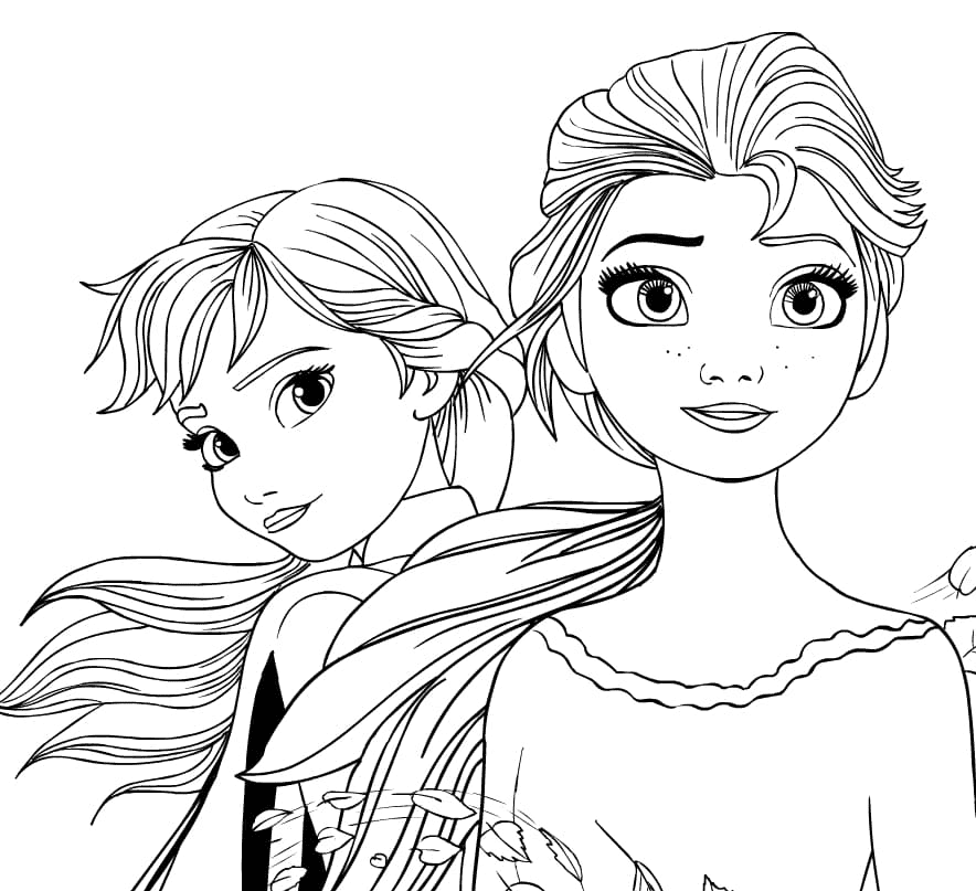 Anna dan Elsa Frozen II