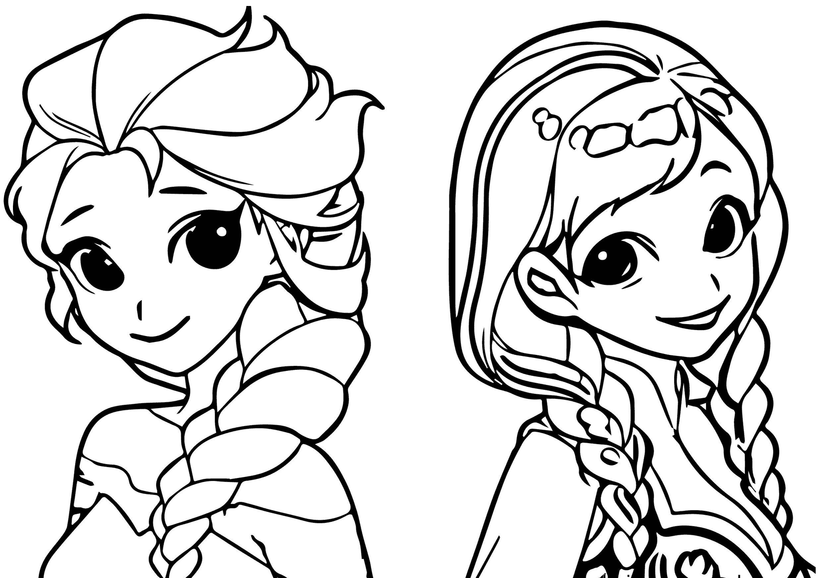 Anna dan Elsa gratis