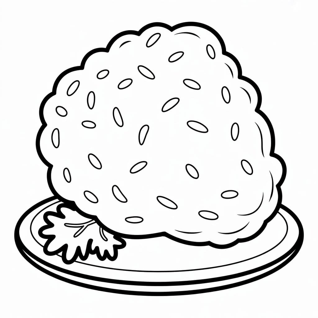 Ayam Goreng cetak gratis