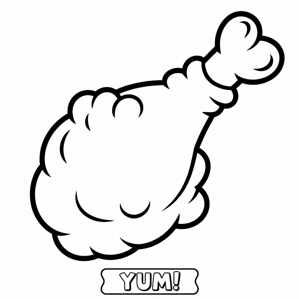 Ayam Goreng untuk anak-anak