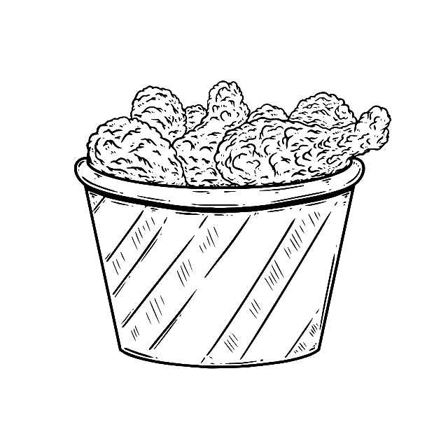 Ayam Gorengnya lucu banget