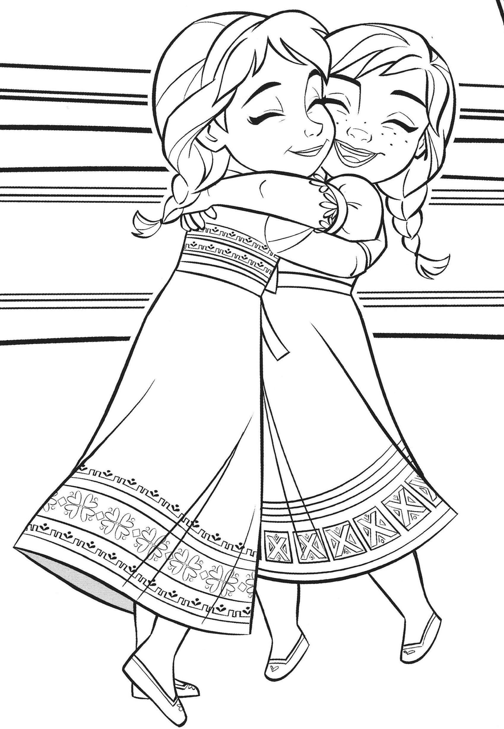 Bayi Elsa dan Anna Frozen