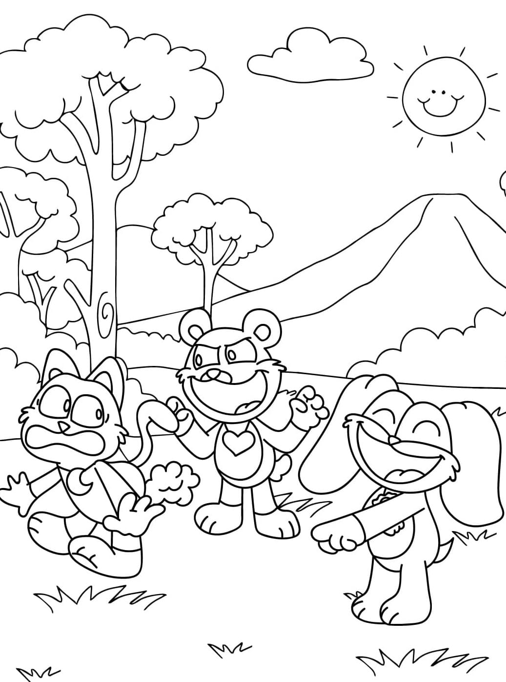 Bobby BearHug, CatNap dan DogDay