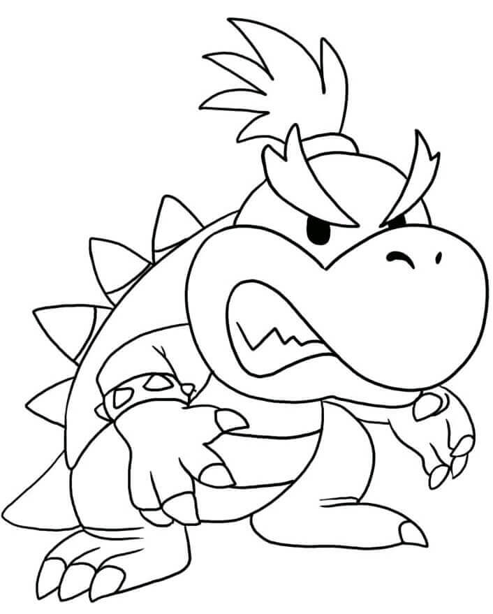 Bowser Jr. Mad