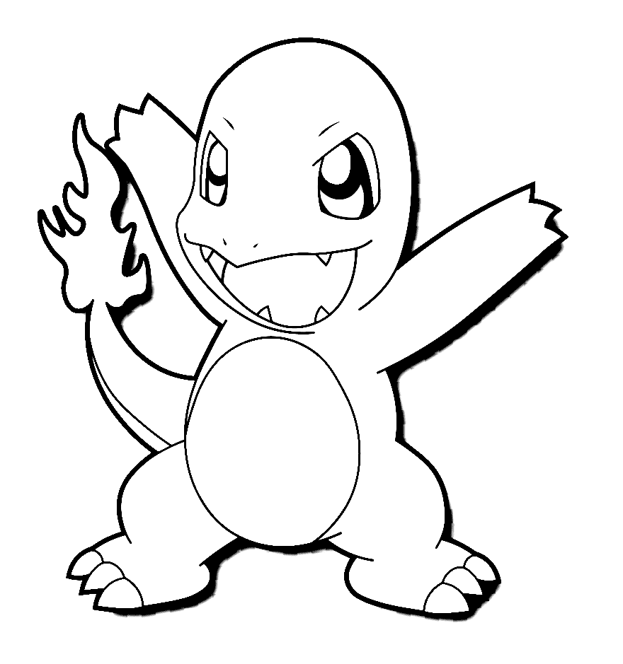 Cetak Charmander Gratis