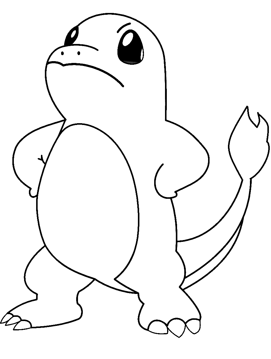 Cetak Gratis Charmander