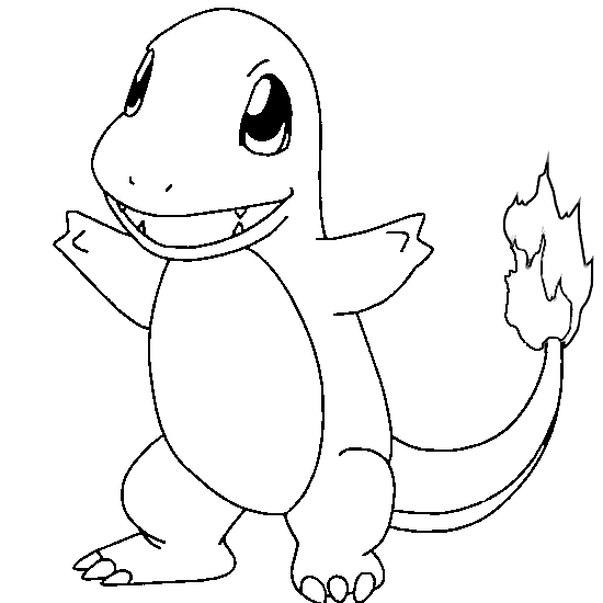 Cetakan Charmander gratis