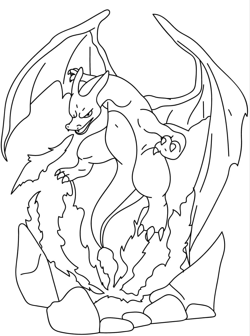 Charizard Cetak Gratis