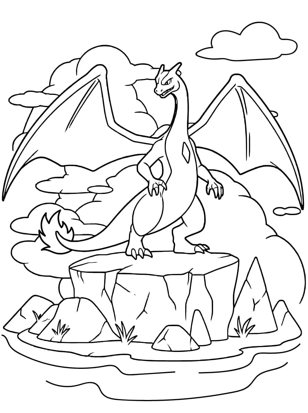 Charizard gratis untuk anak-anak