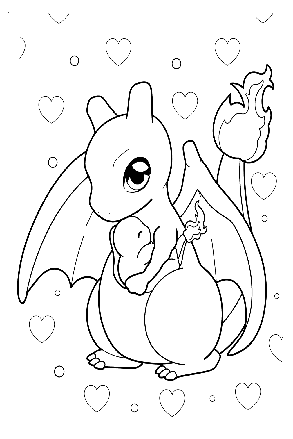 Charizard yang sangat lucu