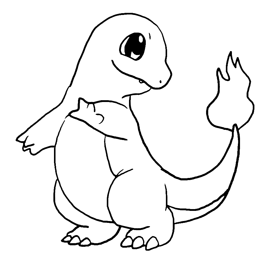 Charmander untuk dicetak