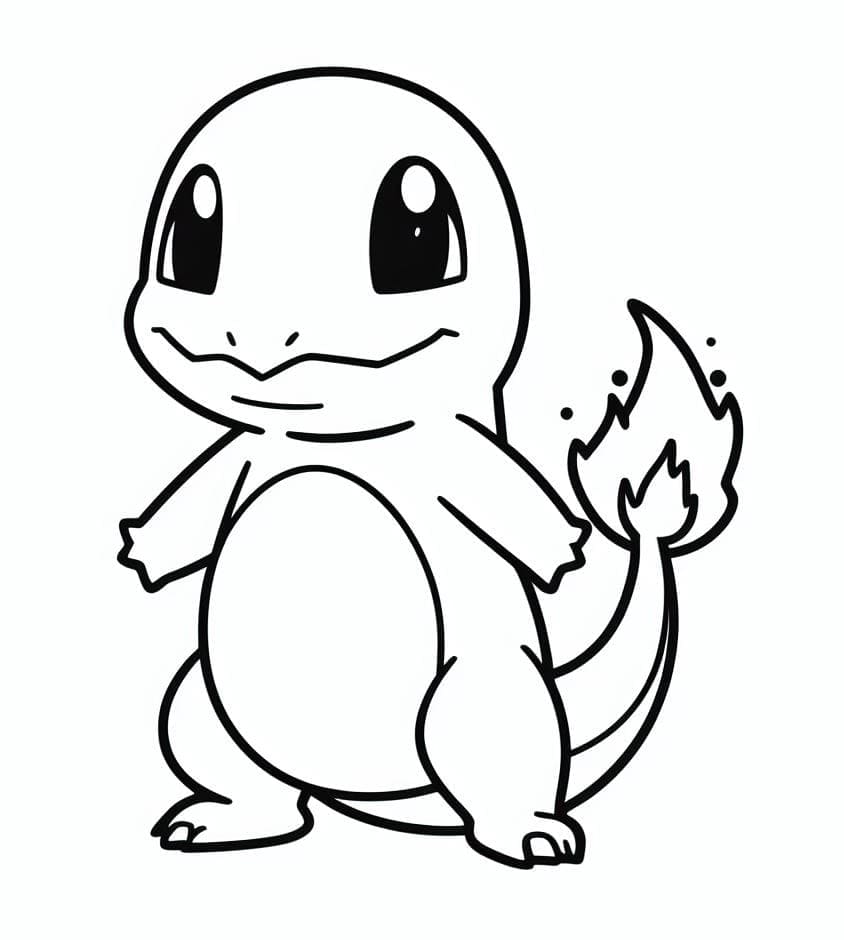 Charmander yang menggemaskan